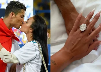 Cristiano Ronaldo Finally Puts a Ring on It 💍✨