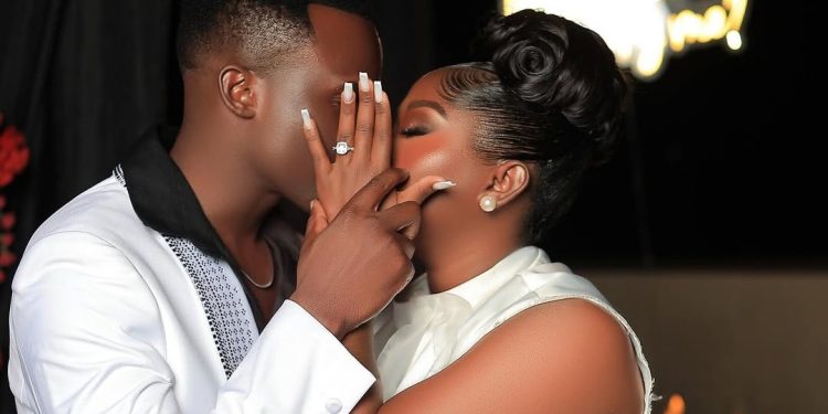 Carol Nantongo Gets Engaged to Mesach Semakula’s Son Dylann Delan