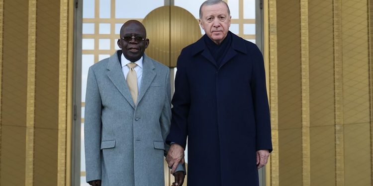 Nigeria’s President “In Great Shape” After Minor Fall at Turkey Reception