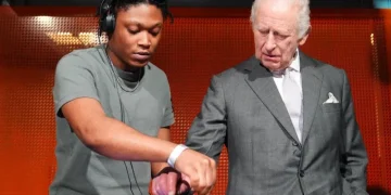 KING CHARLES III VISITS MANCHESTER YOUTH